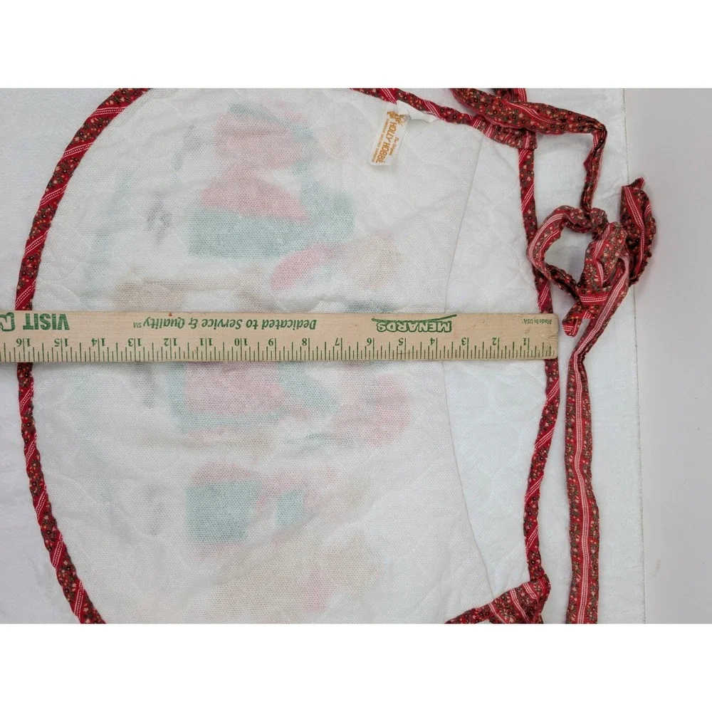Vintage Holly Hobbie Christmas Apron One Size Waist Tie‎ Back Holiday Wishes